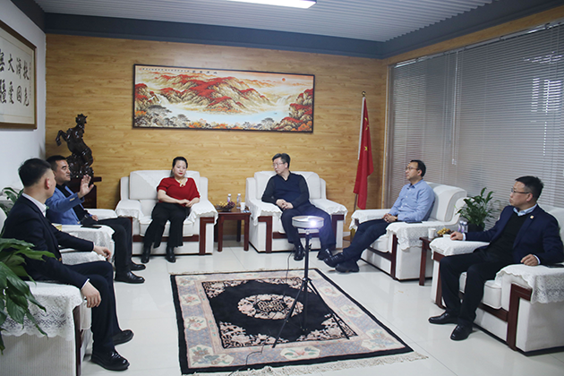 鸡东县政府领导视察满冠平台_满冠(中国)一站式服务平台